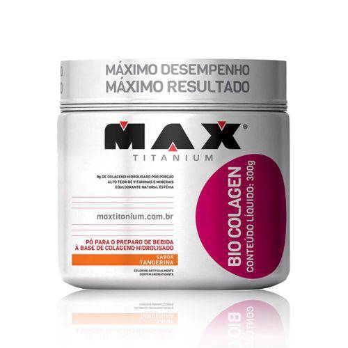 Bio Colágeno (300g) Max Titanium - Frutas Vermelhas