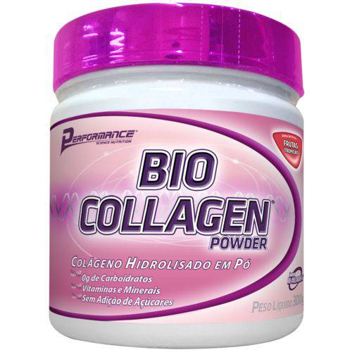 Bio Collagen 300g - Frutas Tropicais - Performance Nutritio