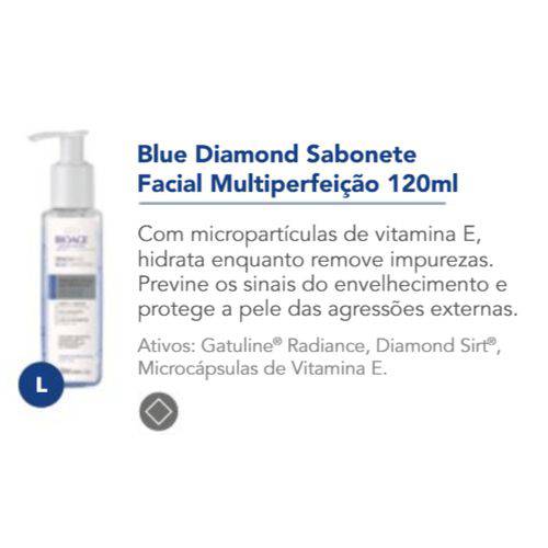 Bioage Renovage Blue Diamond Sabonete Facial