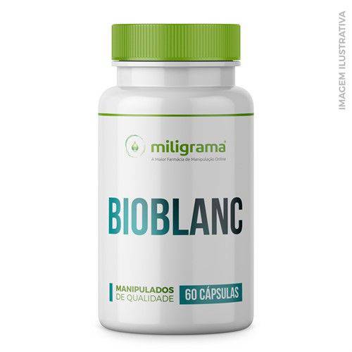 BioBlanc 300mg Cápsulas para Clareamento Cutâneo e Fotoproteção - 60 Cápsulas