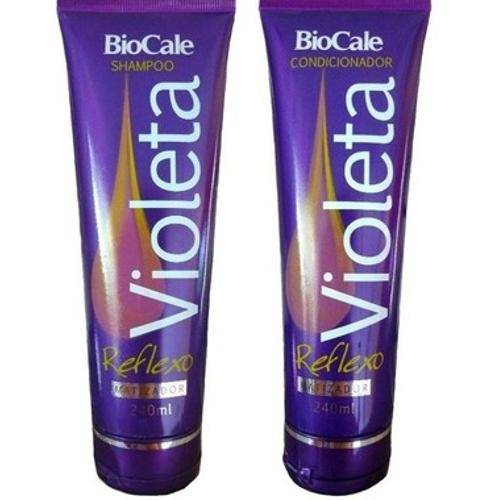 Biocale - Kit Matizador Reflexo Violeta Shampoo + Condicionador