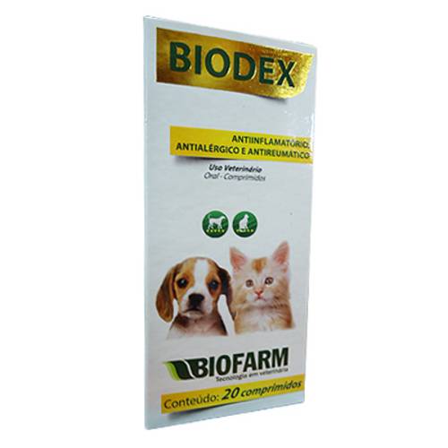 Biodex Comprimidos Cx com 20 Comprimidos