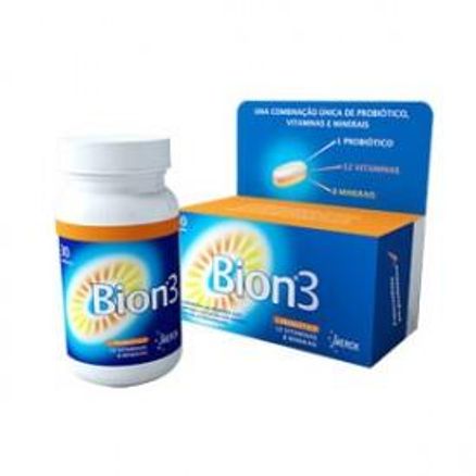 Bion 3 Suplemento Probiótico com Vitaminas e Minerais 30 Comprimidos