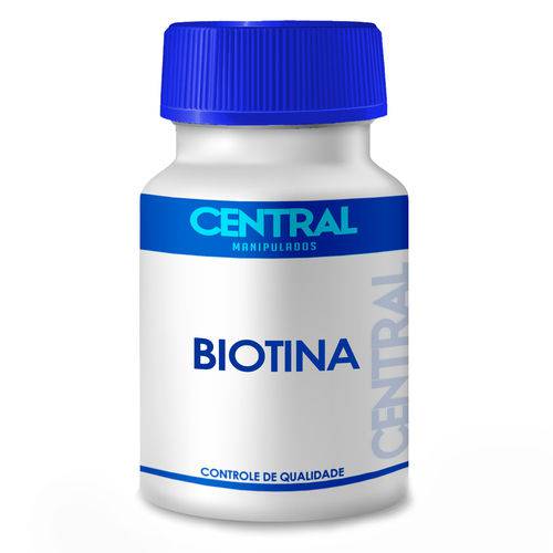 Biotina - 10mg/ 60 Cápsulas - Cabelos, Peles e Unhas