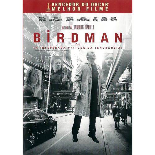 Birdman - ou a Inesperada Virtude da Ignorância (dvd)