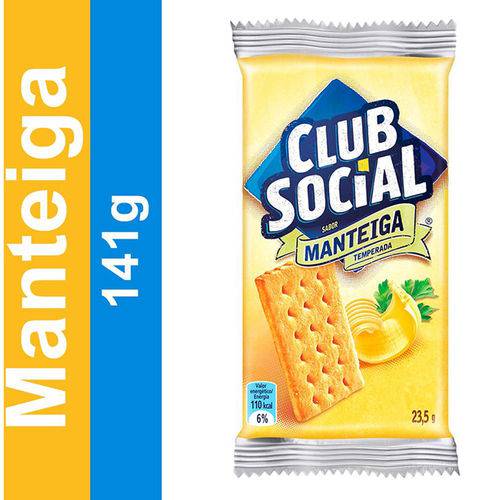 Bisc Salg Club Social Mpack 141g Manteiga