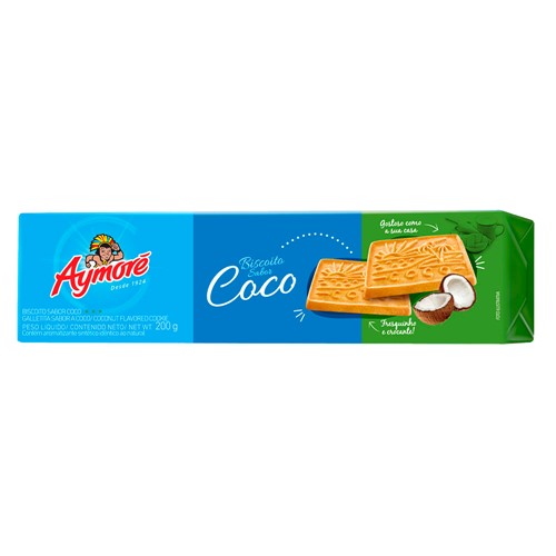 Biscoito Aymoré Coco com 200g