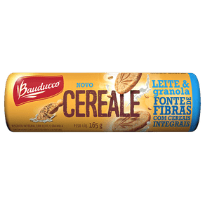 Biscoito Bauducco Cereale Leite e Granola 165g