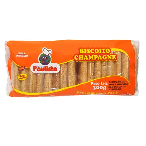 Biscoito Champanhe 300g - Paulista