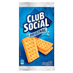 Biscoito Club Social Original 144g (6x24g)