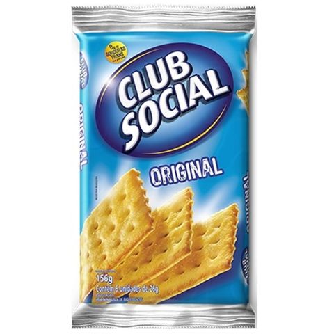 Biscoito Club Social Original 24g C/6 - Nabisco