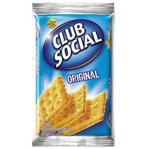 Biscoito Club Social Original 26g C/6 - Nabisco