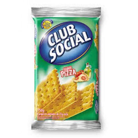 Biscoito Club Social Pizza 23,5g C/6 - Nabisco