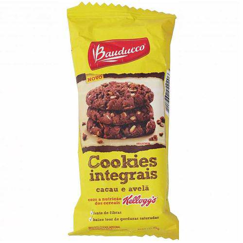 Biscoito Cookies Integral Cacau Avela 40g - Bauducco