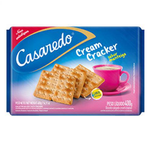 Biscoito Cream Cracker 400g - Casaredo