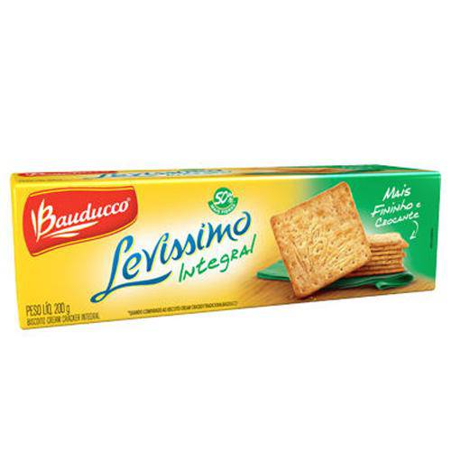 Biscoito Cream Cracker Integral 200g - Bauducco