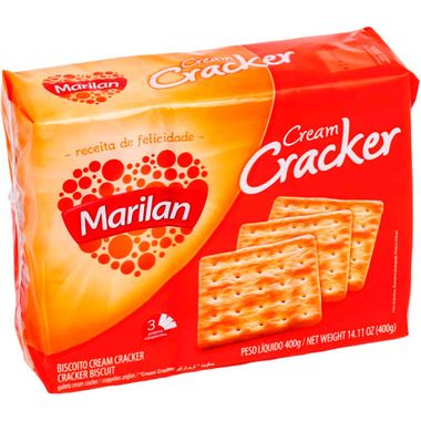 Biscoito Cream Cracker Marilan 400g