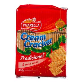 Biscoito Cream Cracker Vitarella 400g