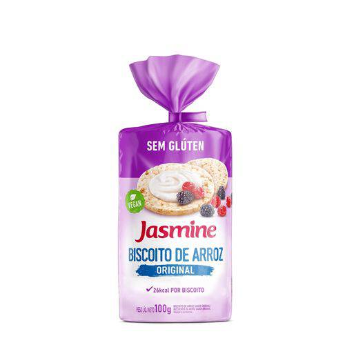 Biscoito de Arroz Sabor Original - Jasmine