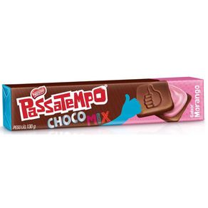 Biscoito de Chocolate com Morango Passatempo 130g