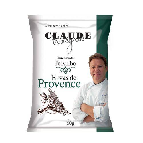 Biscoito de Polvilho Sabor Ervas de Provence Claude
