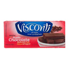 Biscoito Duplo Chocolate Visconti 120g