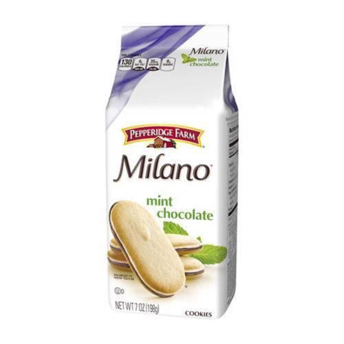 Biscoito Importado Milano - Sabor Menta com Chocolate (198g)