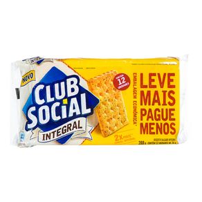 Biscoito Integral Club Social 288g