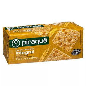 Biscoito Integral Cracker Piraquê 240g