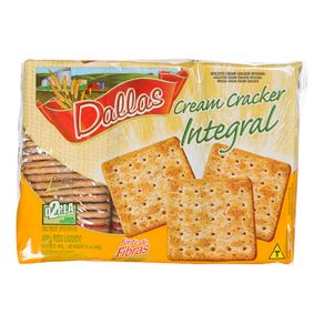 Biscoito Integral Cream Cracker Dallas 400g