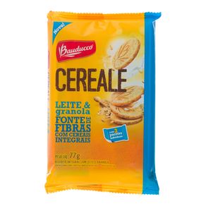 Biscoito Leite e Granola Cereale Bauducco 77g