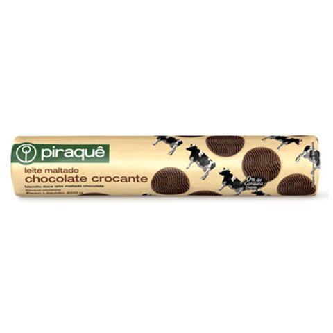 Biscoito Leite Maltado Chocolate 200g - Piraquê