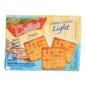 Biscoito Light Cream Cracker Dallas 400g
