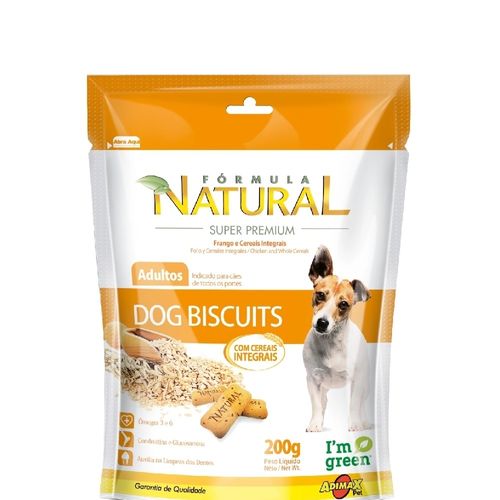 Biscoito Magnus Fórmula Natural Dog Biscuits para Cães Adultos 200g