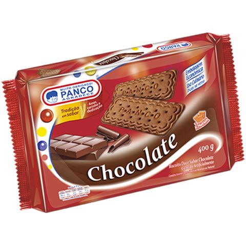 Biscoito Maisena Chocolate 400g - Panco
