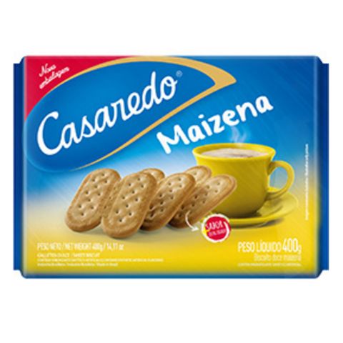 Biscoito Maizena 400g - Casaredo