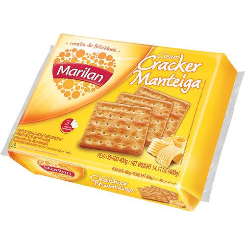 Biscoito Marilan C Cracker Mant Caixa C/ 27