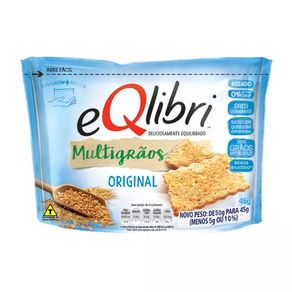 Biscoito Multigrãos Original Eqlibri 45g