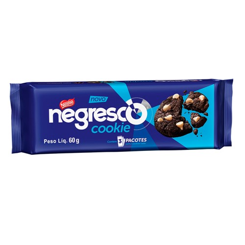 Biscoito Nestlé Negresco Cookie 60g