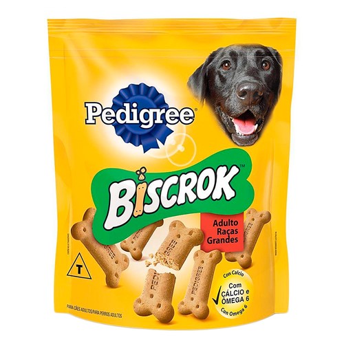 Biscoito para Cão Pedigree Biscrok Adultos Raças Grandes 1kg