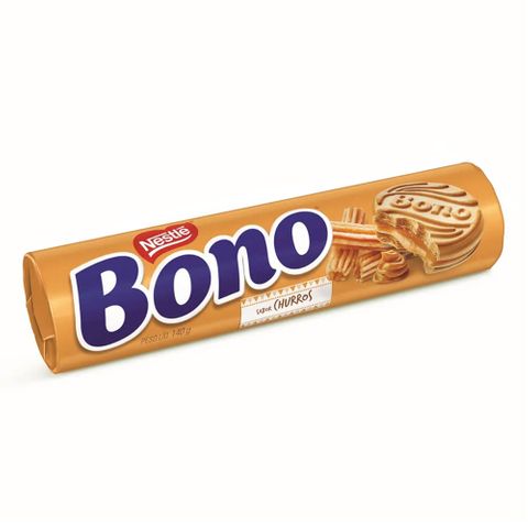 Biscoito Recheado Bono Churros 140g - Nestlé