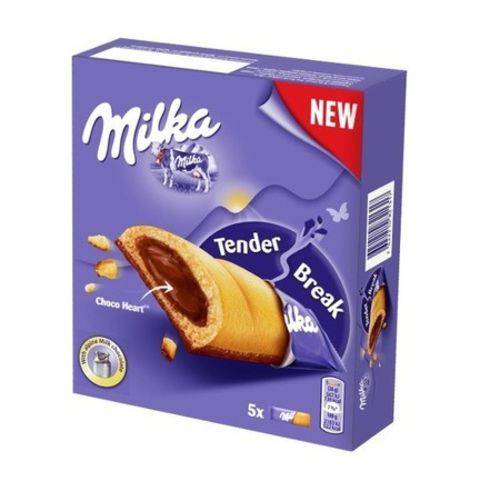 Biscoito Recheado Chocolate Milka Tender Break 130g