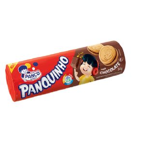 Biscoito Recheado Chocolate Panquinho Panco 140g