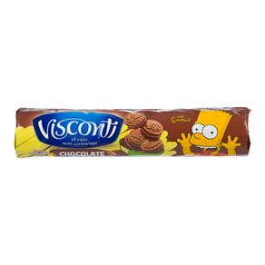 Biscoito Recheado Chocolate Visconti 125g