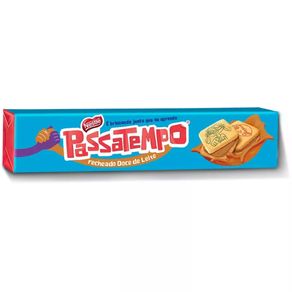 Biscoito Recheado Doce de Leite Passatempo Nestlé 130g