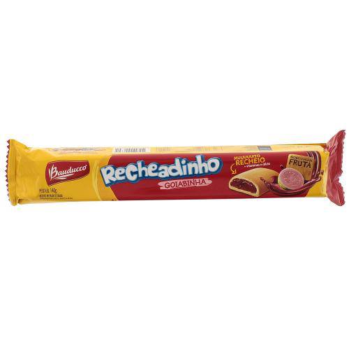 Biscoito Recheado Goiabinha 140g - Bauducco
