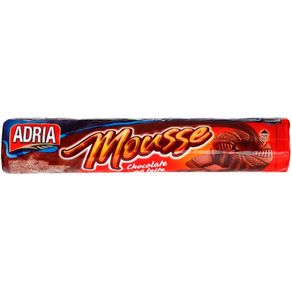 Biscoito Recheado Mousse de Chocolate ao Leite Adria Mousse 150g