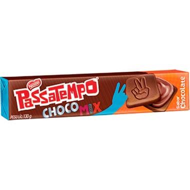 Biscoito Recheado Sabor Chocolate Choco Mix Passatempo 130g