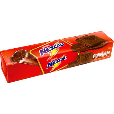 Biscoito Recheado Sabor Chocolate Nescau Nestlé 140g