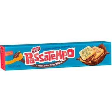 Biscoito Recheado Sabor Chocolate Passatempo Nestlé 130g